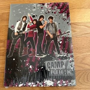 Disney Camp Rock Jonas Brothers Demi Lovato 3 Pack Folders New in Package